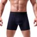 Intimo boxer da uomo in puro cotone con apertura laterale, traspirante e convesso a U_voghion.com