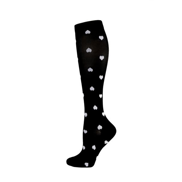 Sommer Sport Kompressionsstrümpfe Sportsocken Stretchsocken Schwarz-Weiß Strümpfe für Damen und Herren Druckstrümpfe_voghion.com