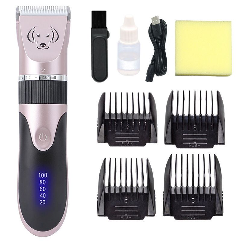 5-Speed Pet Electric Cat Trimmer Dog Haircut Hair Clipper_voghion.com