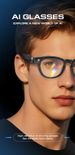 Q8 Smart Sunglass With Camera 8MP Pixel 32GB Memory ChatGPT AI Translate 290mah Automatic Color Change Intelligent Glass_voghion.com