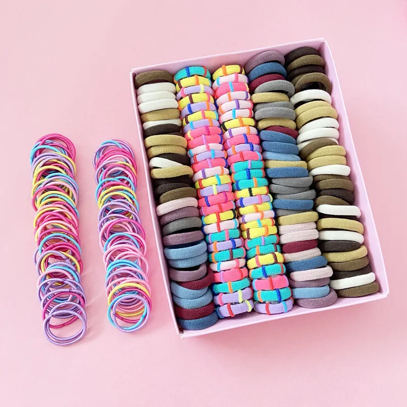 Children's Hair Accessories Small Rubber Band Hairpin Set Baby Hair Ring Girl Side Clip Hair Accessories Princess Hair Rope_voghion.com