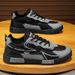 Men's Breathable Mesh Sneakers For Summer - Lightweight Slip-On Casual Shoes With Anti-Slip Rubber Sole, Round Toe Design For Teens And Young Adults_voghion.com