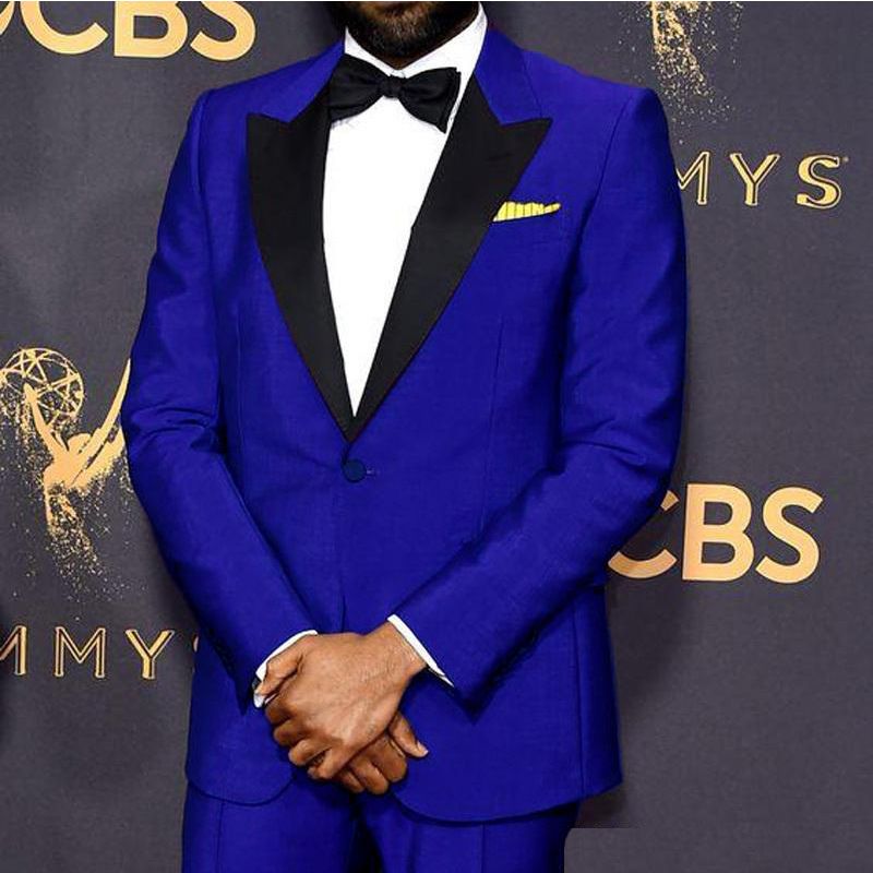 Costume d'affaires décontracté pour hommes, deux pièces, costume de banquet de mariage pour garçon d'honneur_voghion.com