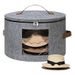 Felt Hat Storage Bin - Foldable & Spacious Organizer For Caps, Clothes, Toys (Multi-Purpose, Collapsible Design, Home & Office Use)_voghion.com