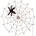 Remote Control Spider Web LED Lights For Halloween Decorations, USB/Battery Operated, Multi-Color & Warm White Options_voghion.com