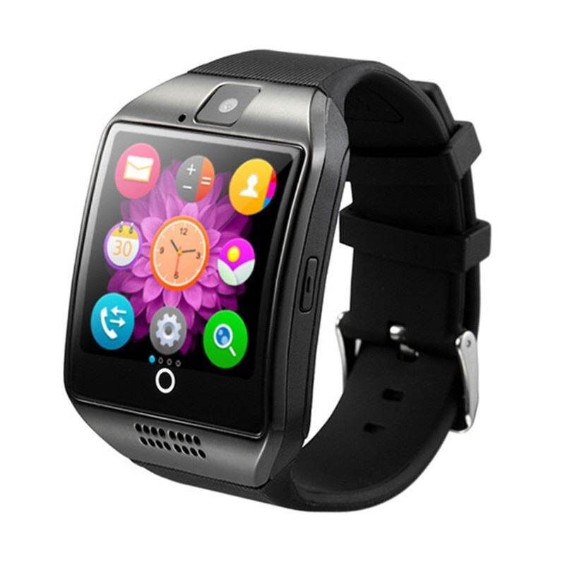 ♥ Ready Stock +FREE Shipping ♥ Q18 Smart Watch Bluetooth Touchscreen with Camera Smart SIM Card Wrist for Android Phone_voghion.com