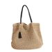 Große Kapazität Französisch Retro Stroh Tasche Neue Quaste Schulter Tragbare Stroh Tasche Gewebte Tasche Meer Urlaub Strand Tasche_voghion.com