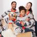 Whimsical Christmas Family Matching Pajama Set – Ultra-Soft Polyester Sleepwear With Playful Prints For Parents & Kids_voghion.com