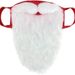 Red Cotton Funny White Beard Decorative Mask_voghion.com