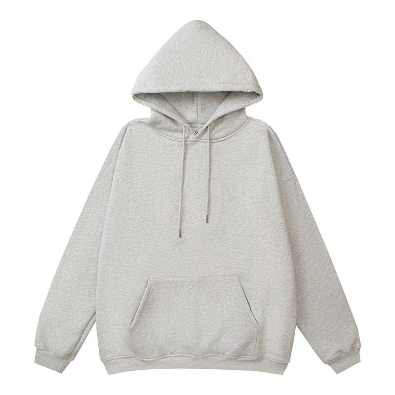 Felpa unisex con cappuccio e fodera in velluto – Stile oversize per coppie in 7 colori | Nero, cachi, cammello | S-XL_voghion.com