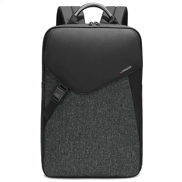 Waterproof Business With USB Charging Port 15.6-inch Laptop Large-capacity Mens Student Backpack 250728_voghion.com