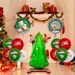 Premium Christmas Balloon Set - Stand-Up Snowman, Tree, Reindeer & Sleigh For Holiday Party Decorations_voghion.com