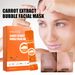EELHOE Carrot Pore Purifying Bubble Mask Cleans Blackheads, Tightens Pores, Brightens Skin_voghion.com
