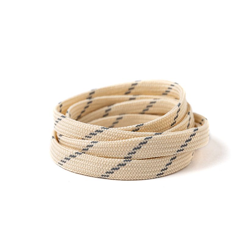 Șireturi plate reflectorizante roz bej deschis pantofi sport pantofi din pânză pantofi tata pantofi bărbați și femei șireturi lungi și scurte_voghion.com