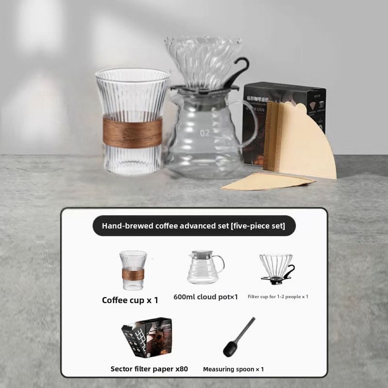 Brew Pot Professionelle Maschine Handkurbel Haushalt Kleine Kaffeemühle Komplettset_voghion.com
