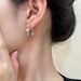 S Silver Needle Niche Ins Minimalist Cold Style Design Sense Trendy Hoop Earrings For Women_voghion.com