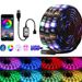 RGB LED Streifen Lichter 5050 1m 2m 3m 4m 5m Bluetooth USB Schreibtisch Bildschirm TV Hintergrundbeleuchtung_voghion.com