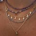New Bohemian style pearl multi-layer colorful rice collarbone chain color blocked bead stacking necklace_voghion.com