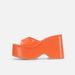 Large size high heel slippers women's new thick platform wedge with multi-color fish mouth sandals high heels_voghion.com