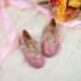Madre e bambini Scarpe per bambini scarpe da principessa per ragazze 2024 Scarpe coreane in pelle per bambina con scarpe di cristallo per bambini con suola morbida e scarpe singole_voghion.com