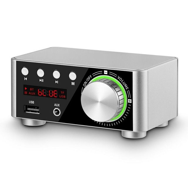 50 W Bluetooth 5.0 jaudas pastiprinātāja plate TPA3116 uztvērējs Stereo mājas automašīnas audio pastiprinātājs USB U-disK TF mūzikas karšu atskaņotājs_voghion.com