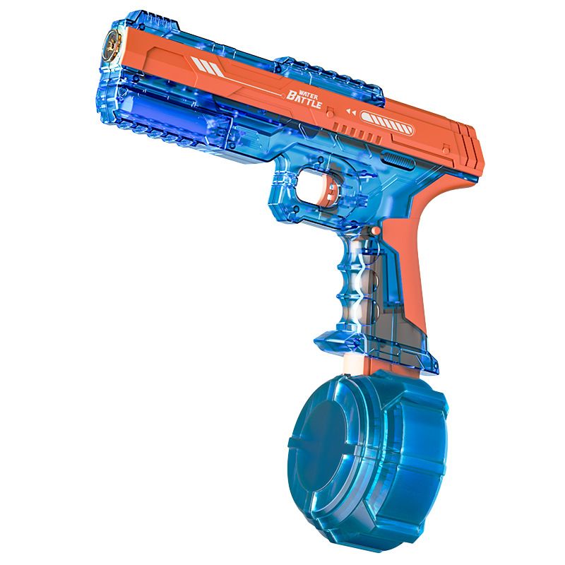 Vodní pistole Ice Blade s automatickým dobíjením a LED světly - vysoce výkonná elektrická super promokač pro venkovní letní hry_voghion.com