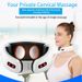 Massagegerät Smart Portable Cordless Neck Massage Homeuse Equipment Deep Relax Cervical Verwendung zu Hause Büro Reise verfügbar_voghion.com