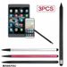 Universal 2-in-1 Mobile Phone Touch Screen Portable Capacitive Stylus Pen For IPhone IPad Samsung Tablet Accessories_voghion.com