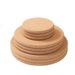 Natural Cork Table Mat Set - Non-Slip & Heat-Resistant Round Coasters For Dining & Office (Eco-Friendly Durable Noise-Reducing Dishwasher Safe)_voghion.com