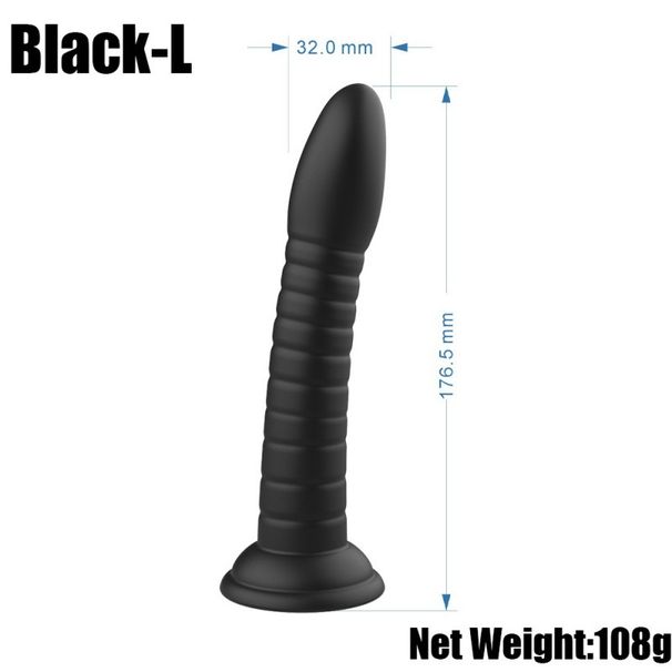 Yuanye-Thread Dildo anale artificiale con cristallo trasparente JJ Ventosa Posteriore SM Forniture per adulti_voghion.com