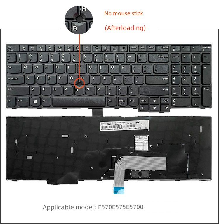 Applicable To Lenovo ThinkPad E450 E455 E4470c E475 E550 W450 E460 Keyboard E465_voghion.com
