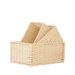 Aufbewahrungskörbe aus Weide zur Organisation, Set mit ineinander stapelbaren Aufbewahrungskörben für Regale, Aufbewahrungskörbe aus Weide für Badezimmerregale_voghion.com