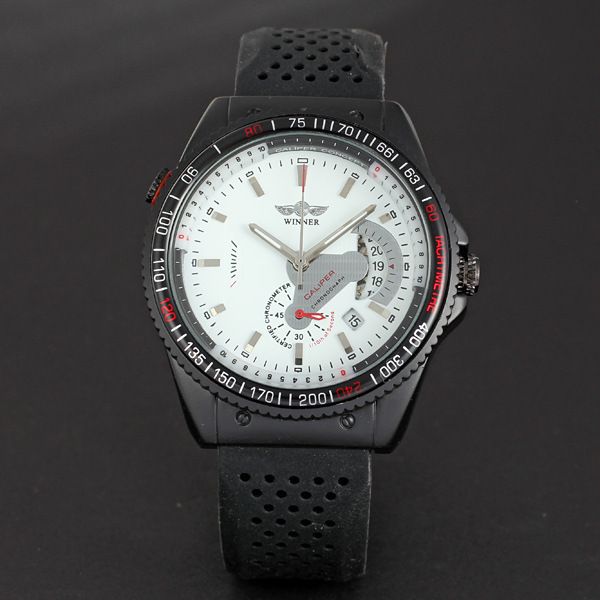 Men's Fully Automatic Calendar, Tape Mechanical Watch, Casual Men's Foreign Trade Mechanical Watch_voghion.com