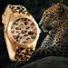 Orologio al quarzo da donna con quadrante leopardato e tendenza alla moda_voghion.com