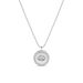 Women's Jewelry Micro Inlaid Zircon Devil's Eye Pendant Necklace Light Luxury Fashion All Match High End Clavicle Necklace_voghion.com