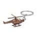 Cross Border Retro Kreatywny Trójwymiarowy Helikopter Samochód Brelok Męski Plecak Wiszący Ornament_voghion.com