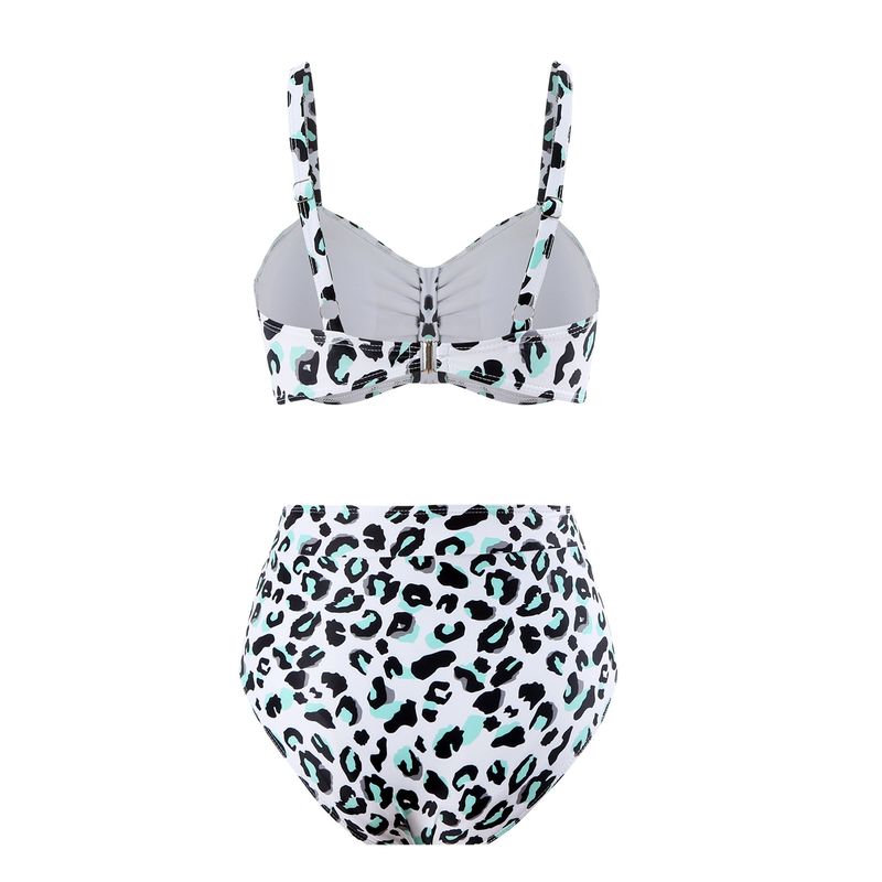 Bikini de maternité de couleur unie pour femmes, confortable, Non extensible, fendu sur le ventre, Costume de natation_voghion.com