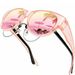 New Style Tortoiseshell Sunglasses, Compatible With Prescription Glasses, Driving-Specific, UV Sun Protection,_voghion.com