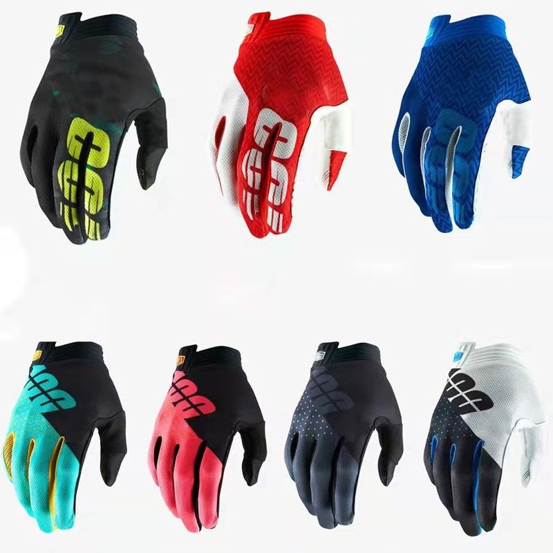 Syv-farve personlige off-road motorcykel handsker med lange finger_voghion.com