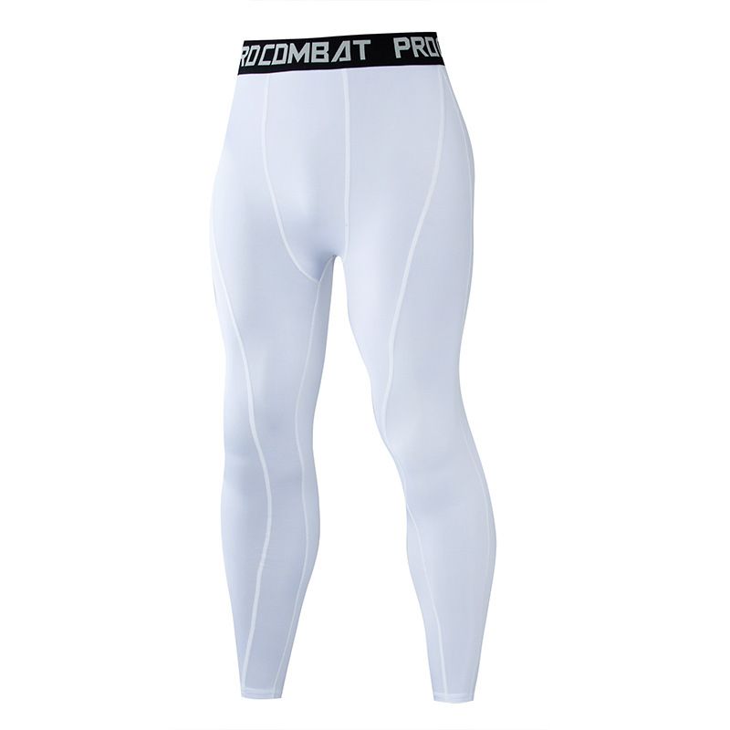 Fitness pants for men's basketball training, running, sports tight leggings for men's casual quick drying pants with high elasticity_voghion.com