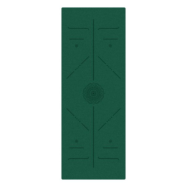 Tappetino da yoga pieghevole portatile in PU resistente all'usura, in gomma naturale ultrasottile da 1,5 mm, satinato e ad alta resistenza_voghion.com