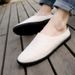 Unbeatable Quality Smiling To Welcome 2024 Summer Linen Casual Shoes, Toe Caps, T-shaped Men's Flip Flops_voghion.com