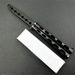 Cuchillo de práctica de lanzamiento ornamental plegable de siete agujeros con peine de mariposa grueso y sin afilar_voghion.com