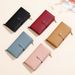 Long Women's Wallet With Large Capacity, Multiple Card Slots, Two-fold Reverse Pocket, Portable Drawer, Zipper Coin Wallet_voghion.com