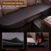 Kcimo Covers Set PU Leather Seat Protector Interior Auto Seats Cushion Mats Chair Carpet Pads Car Accessories_voghion.com
