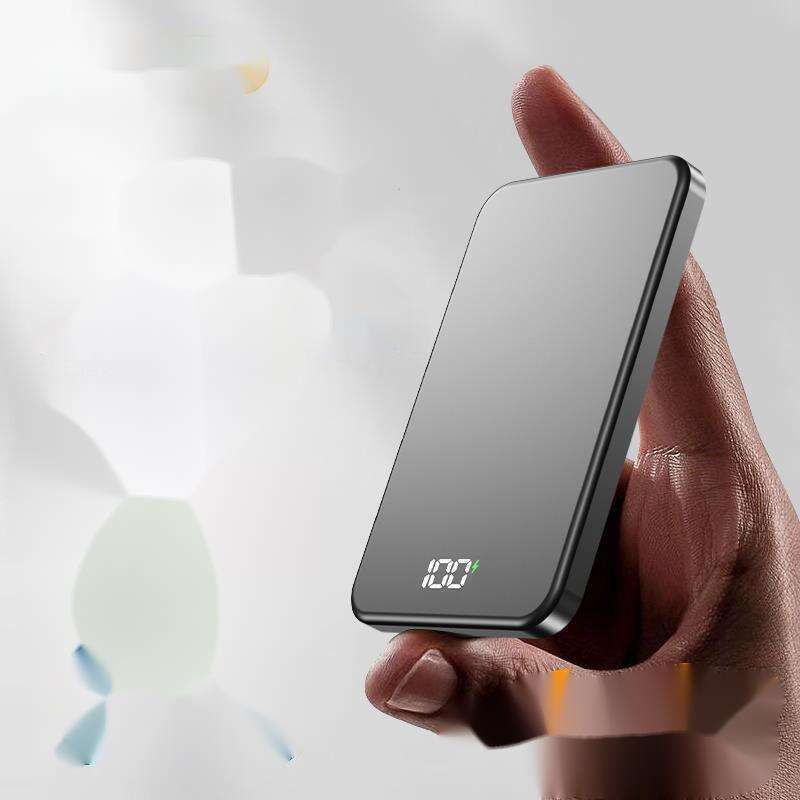 【Carregamento rápido】 Banco magnético sem fio com certificação 3C 20000mAh, carregamento rápido, ultrafino, portátil, 16 baterias de reserva para dispositivos móveis_voghion.com