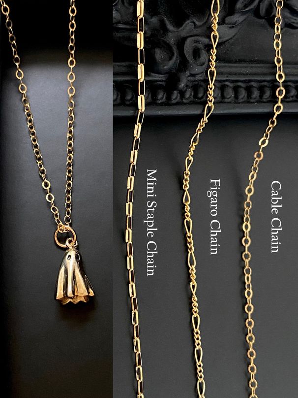 Damenschmuck Mode Ins Beliebte vergoldete kleine Geister-Anhänger-Farbkonservierung Klassische Accessoires Halskette_voghion.com