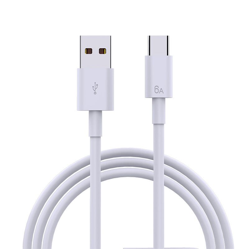 Kunjiuyou Data Cable High Tenacity Anti-winding Stable Output 12V 6A 1 Meter USB/Type-C Data Cord For Xiaomi For Huawei For OPPO For Android-Android_voghion.com
