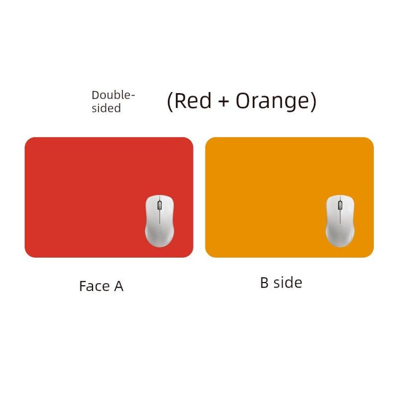 Unbeatable Quality Leather Pure Color Notebook Waterproof Stain-Resistant Mouse Pad_voghion.com