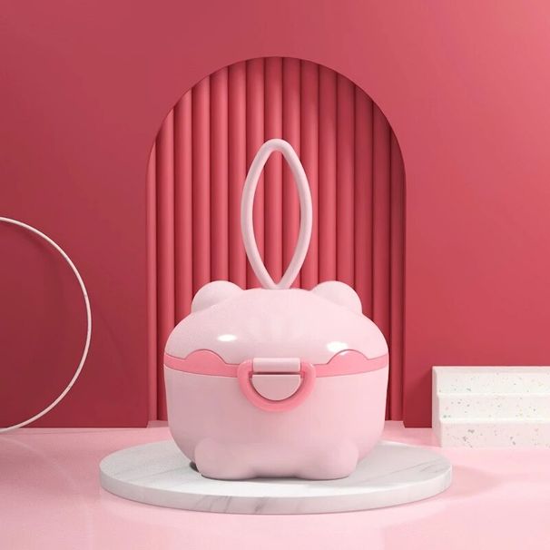 Baby Formula Box Portable Food Supplement Box Sealed Can Divisible Moisture-proof Storage Tank_voghion.com